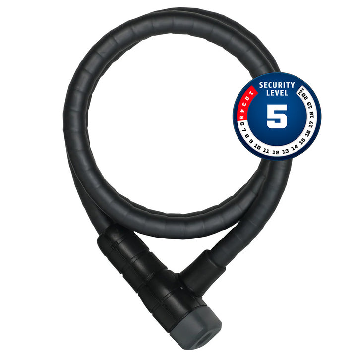 Abus Microflex 6615K Steel-O-Flex Kædelås m Holder