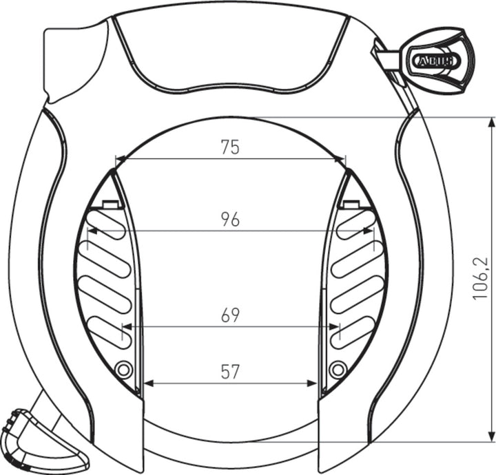 Abus Ringlås 5955 Pro Shield X-PLUS